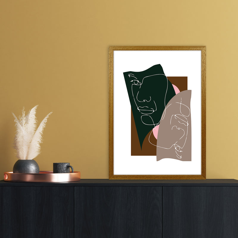 Modern Art III Abstract Art Print by Nordic Creators A2 Print Only