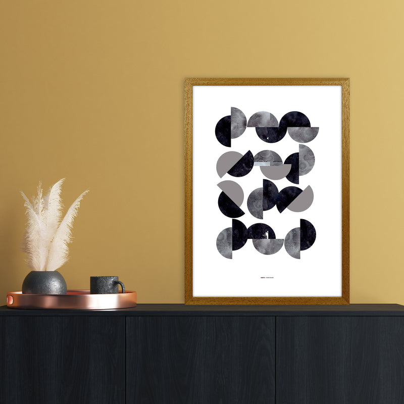 PJ-836-15 Geometric Abstract Art Print by Nordic Creators A2 Print Only