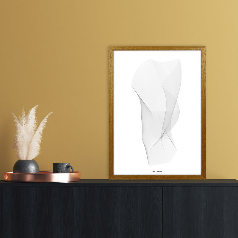 PJ-836-6 sculpture I Abstract Art Print by Nordic Creators A2 Print Only