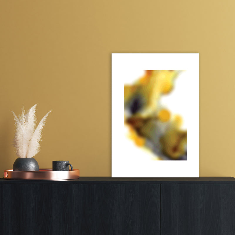 Imagination Abstract Art Print by Nordic Creators A2 Black Frame