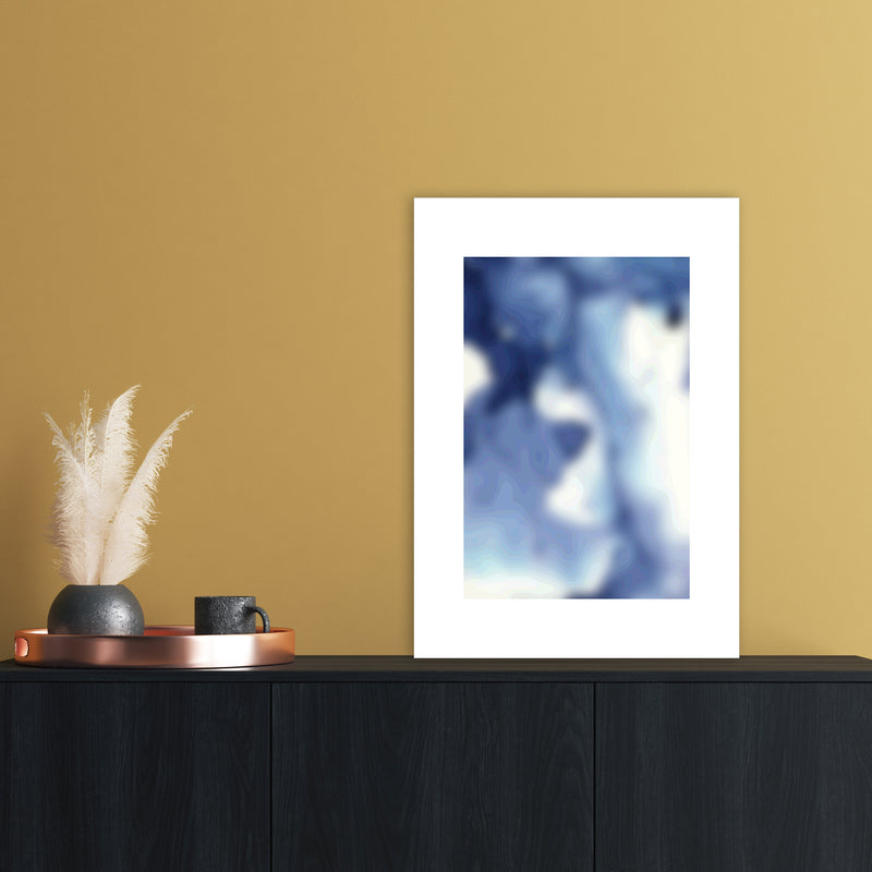 Imagination 2 Abstract Art Print by Nordic Creators A2 Black Frame