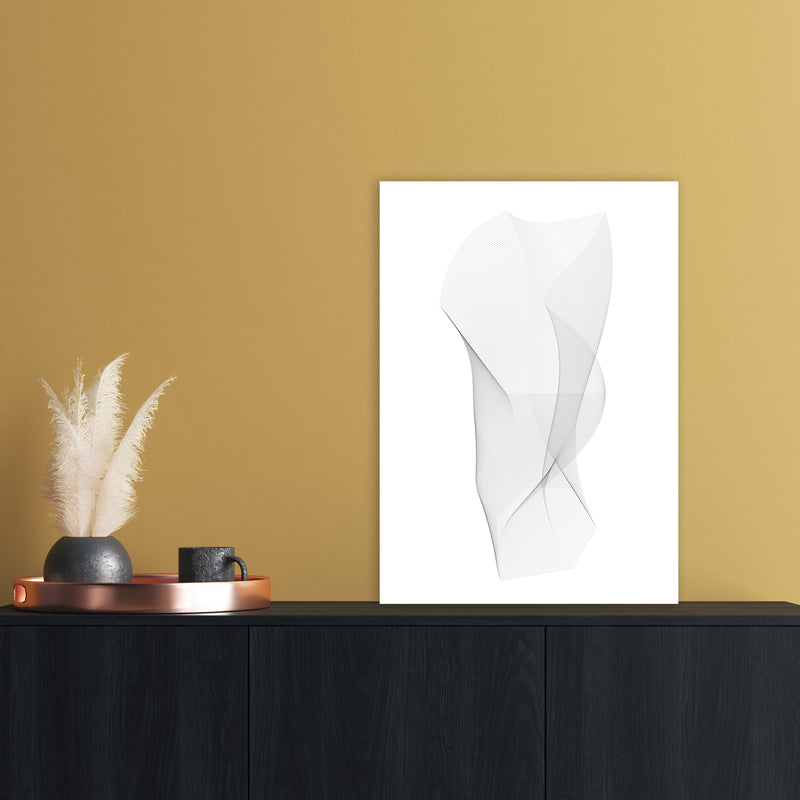 sculpture I Abstract Art Print by Nordic Creators A2 Black Frame