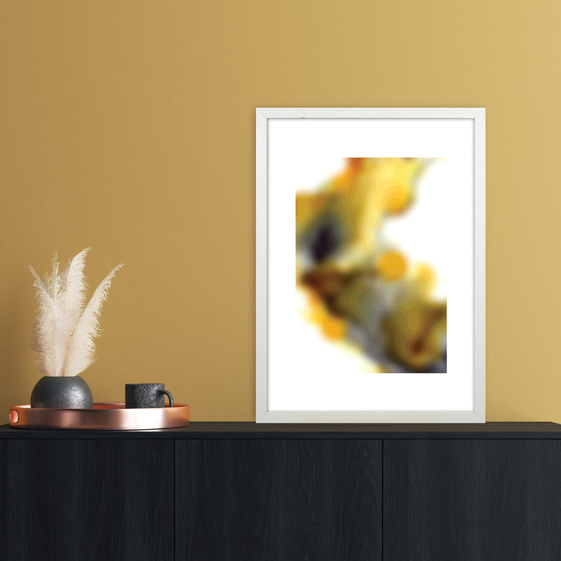 Imagination Abstract Art Print by Nordic Creators A2 Oak Frame