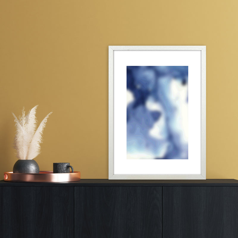 Imagination 2 Abstract Art Print by Nordic Creators A2 Oak Frame