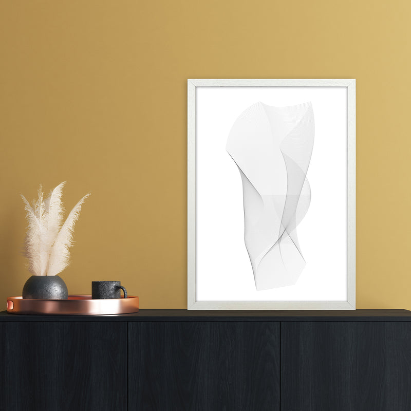 sculpture I Abstract Art Print by Nordic Creators A2 Oak Frame