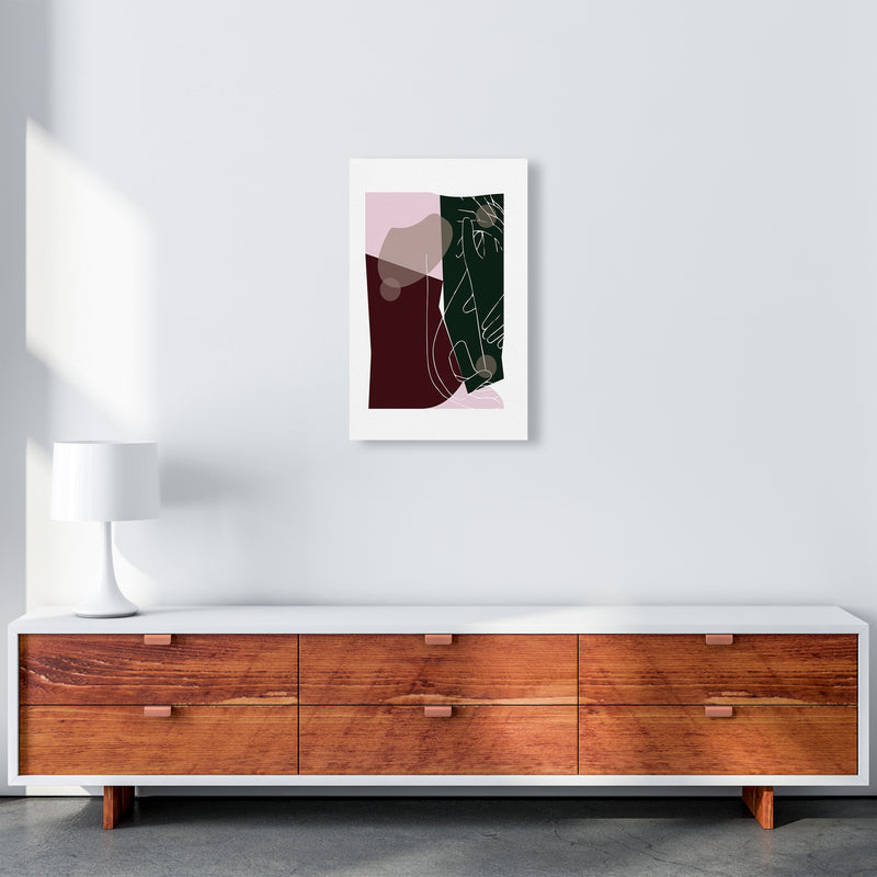 Modern Art I Abstract Art Print by Nordic Creators A3 Canvas