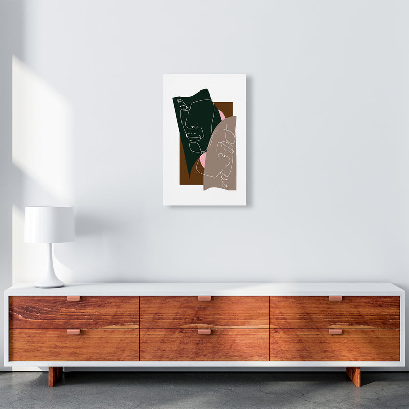 Modern Art III Abstract Art Print by Nordic Creators A3 Canvas