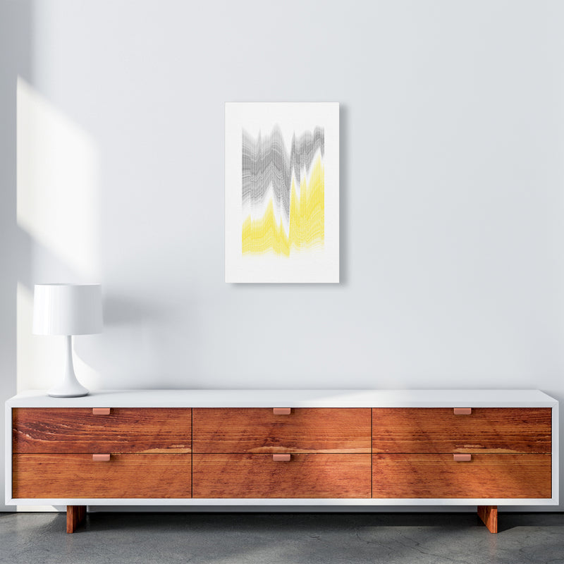 Waves in the deep Abstract Art Print by Nordic Creators A3 Canvas