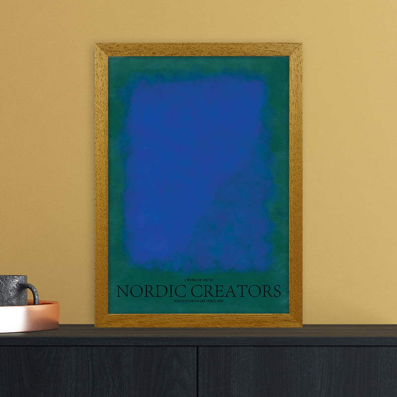 Color Block 2 Abstract Art Print by Nordic Creators A3 Print Only