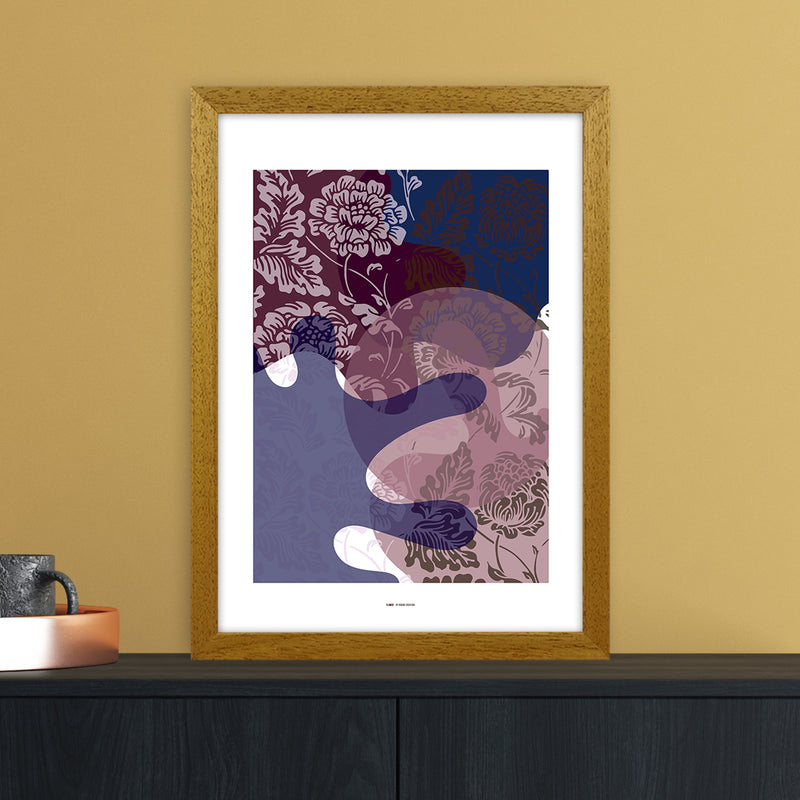 PJ-836-17 Flower Abstract Art Print by Nordic Creators A3 Print Only