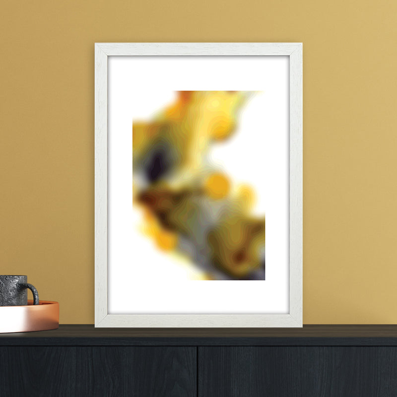 Imagination Abstract Art Print by Nordic Creators A3 Oak Frame