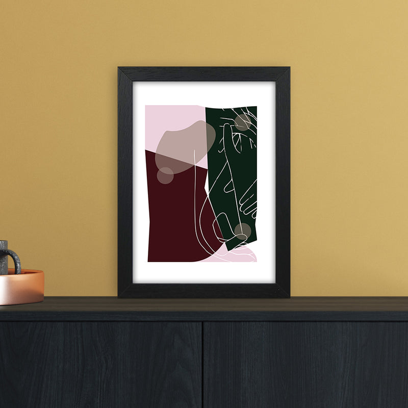 Modern Art I Abstract Art Print by Nordic Creators A4 White Frame