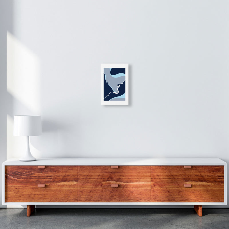 Abstract 3 Modern Contemporary Art Print by Nordic Creators A4 Canvas
