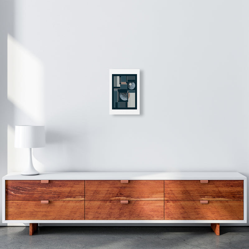 Geometric III Abstract Art Print by Nordic Creators A4 Canvas