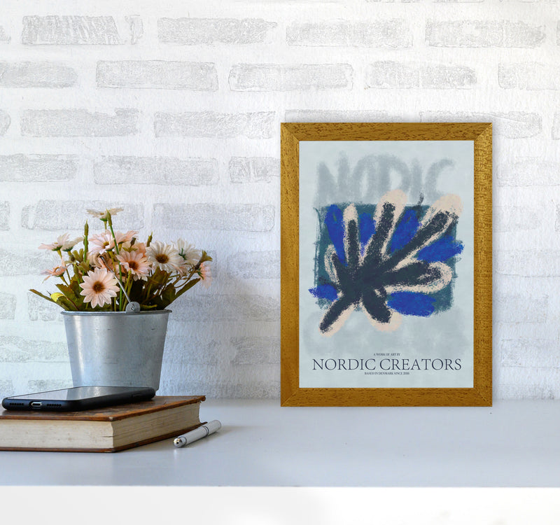 Abstract 5 Modern Contemporary Art Print by Nordic Creators A4 Print Only