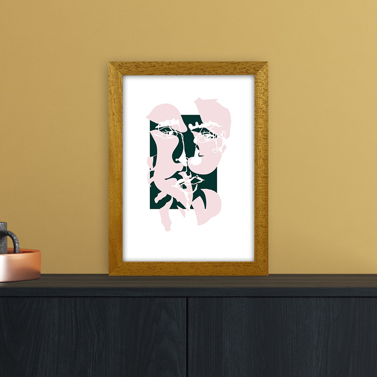 Modern Art II Abstract Art Print by Nordic Creators A4 Print Only