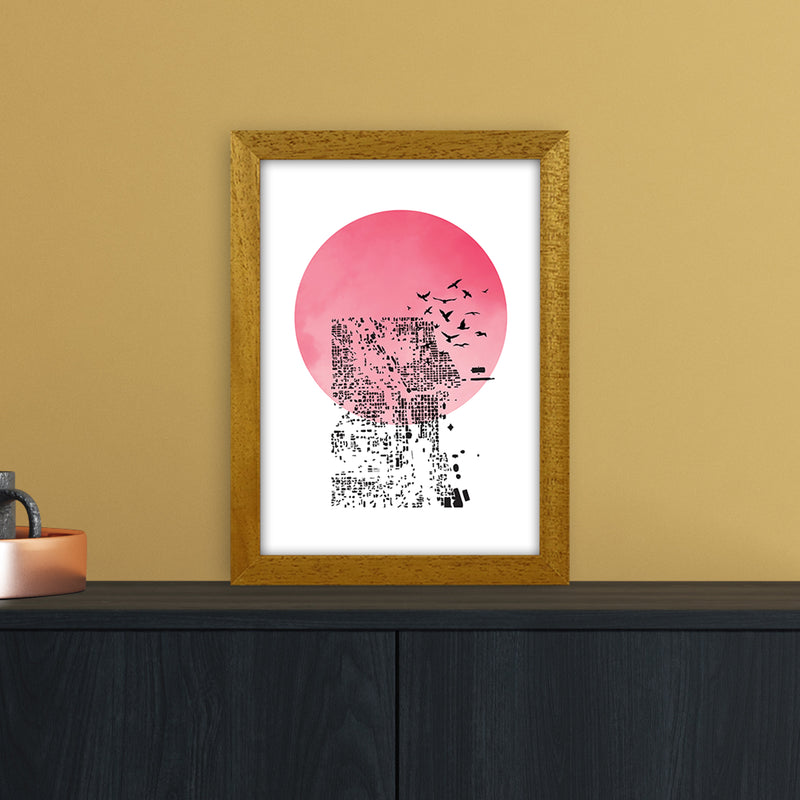 Shadow Abstract Art Print by Nordic Creators A4 Print Only