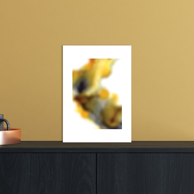 Imagination Abstract Art Print by Nordic Creators A4 Black Frame