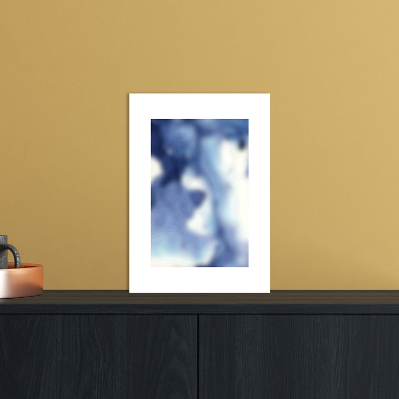 Imagination 2 Abstract Art Print by Nordic Creators A4 Black Frame