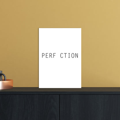 Perfection Abstract Art Print by Nordic Creators A4 Black Frame
