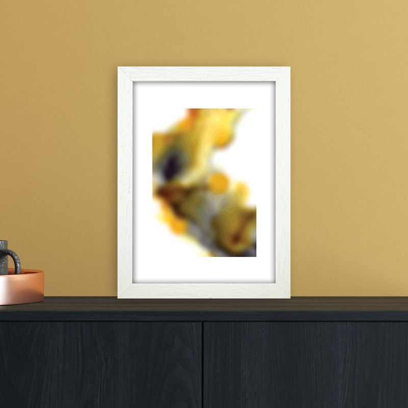 Imagination Abstract Art Print by Nordic Creators A4 Oak Frame