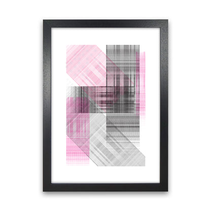 Splash 2 Abstract Art Print by Nordic Creators Black Grain