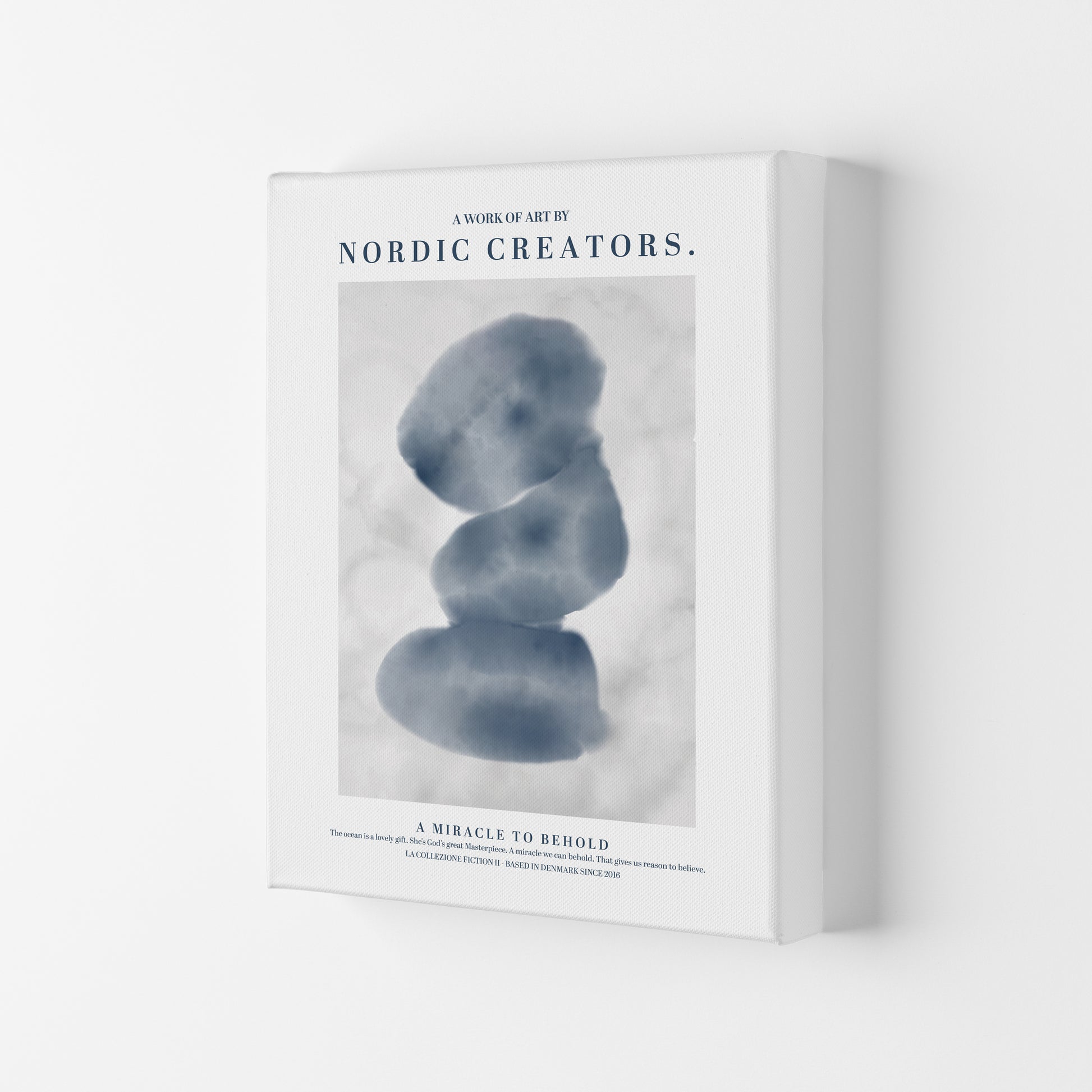 A Miracle To Behold Modern Contemporary Art Print by Nordic Creators Canvas
