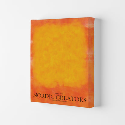 Color Block Abstract Art Print by Nordic Creators Canvas