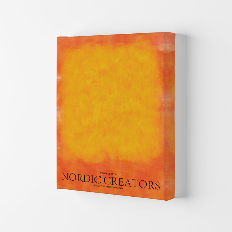 Color Block Abstract Art Print by Nordic Creators Canvas
