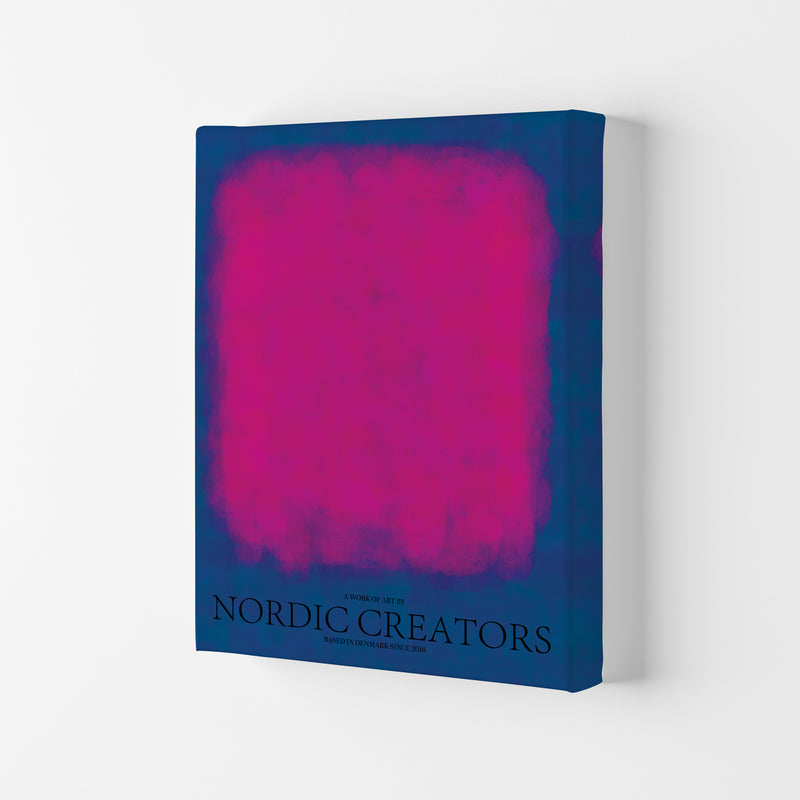 Color Block 3 Abstract Art Print by Nordic Creators Canvas