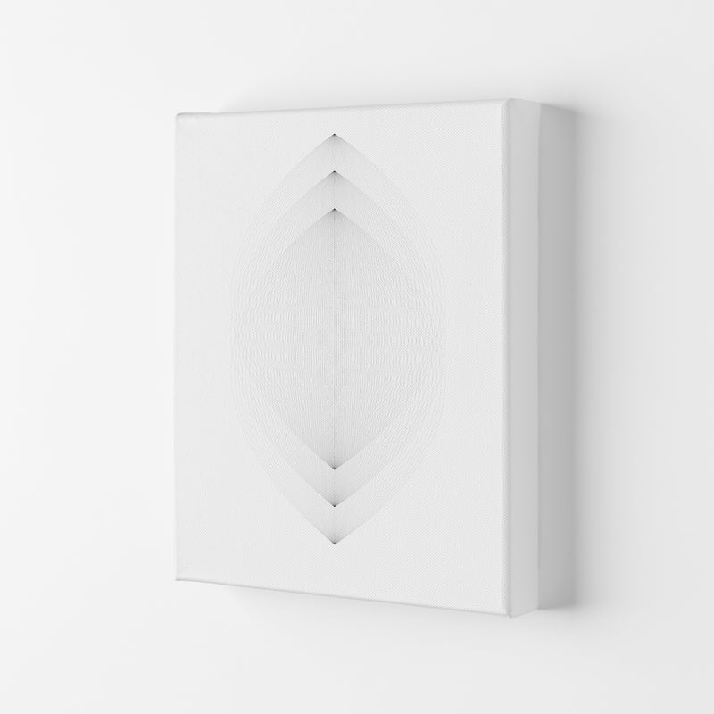 Leaves Abstract Art Print by Nordic Creators Canvas