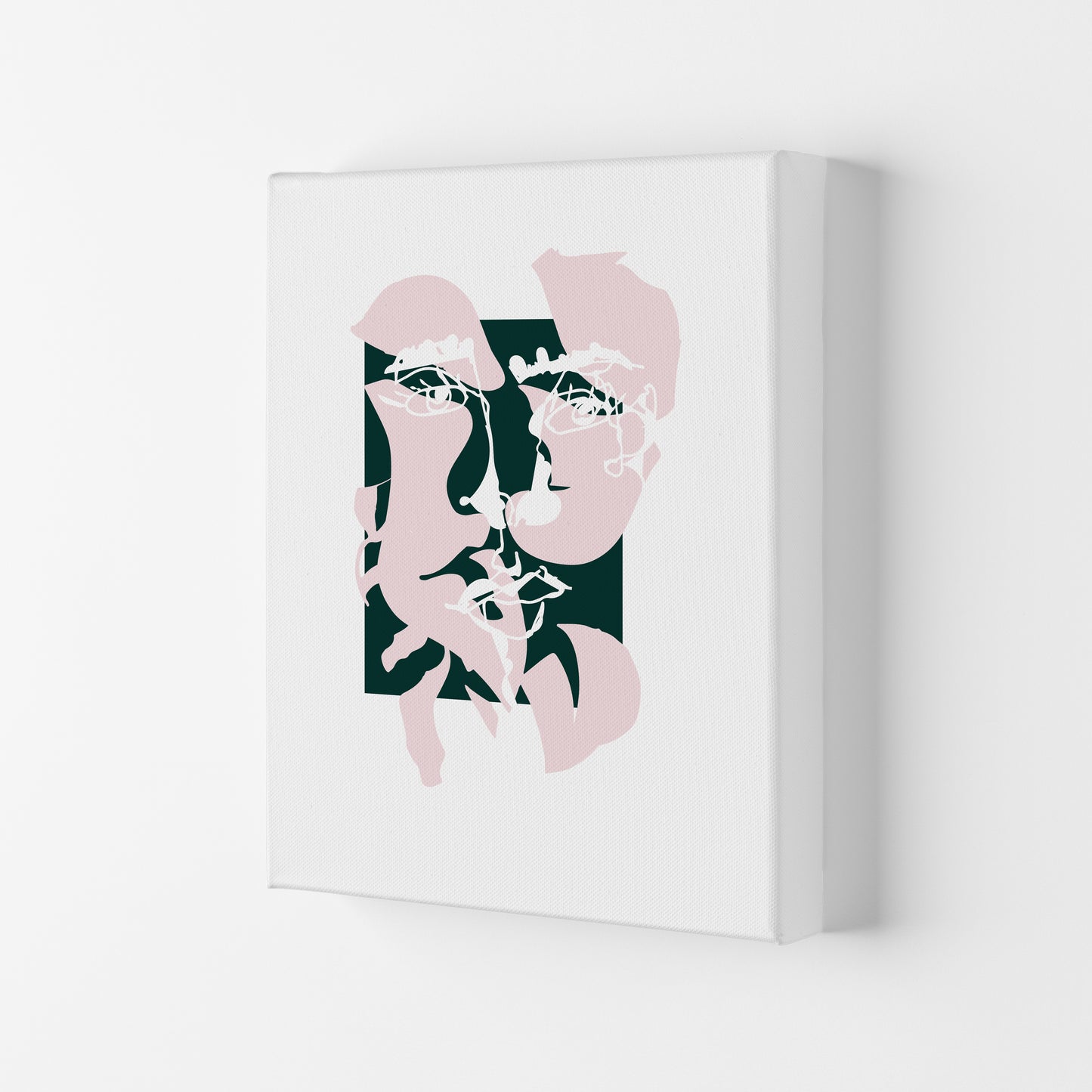 Modern Art II Abstract Art Print by Nordic Creators Canvas