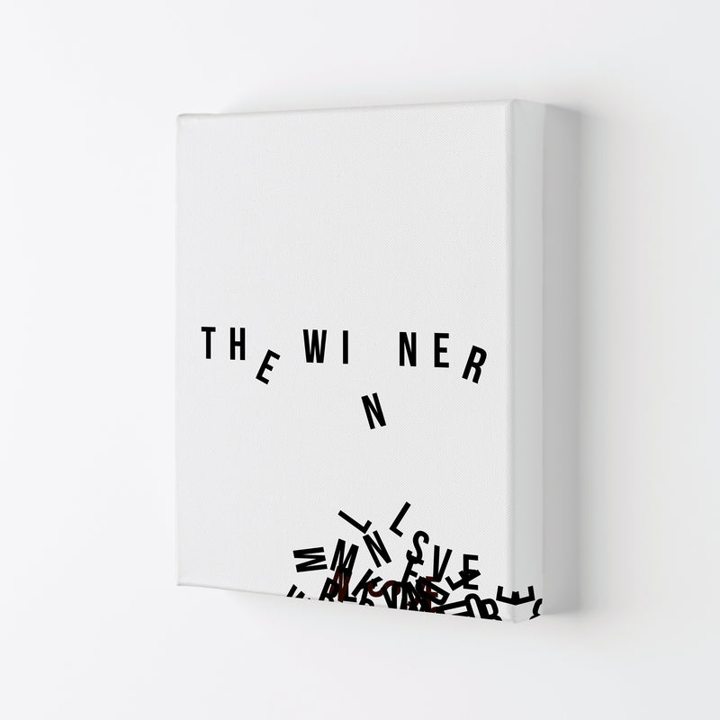 PJ-836-11 The winner Abstract Art Print by Nordic Creators Canvas
