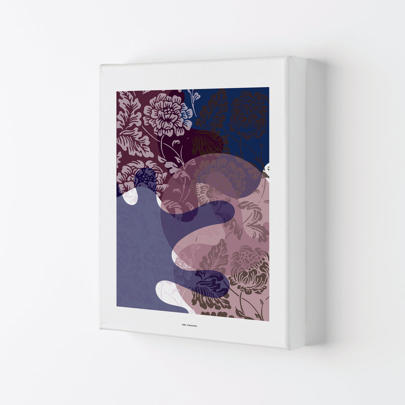 PJ-836-17 Flower Abstract Art Print by Nordic Creators Canvas