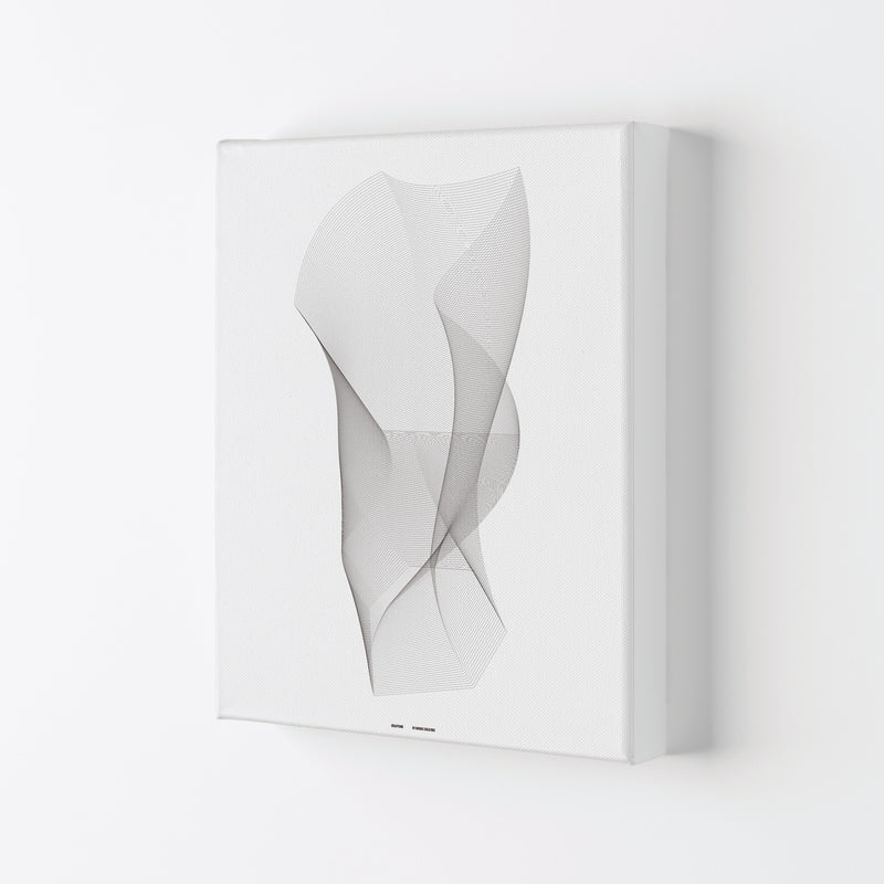 PJ-836-6 sculpture I Abstract Art Print by Nordic Creators Canvas
