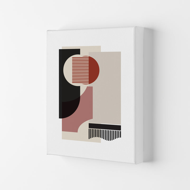 Rose grey Abstract Art Print by Nordic Creators Canvas