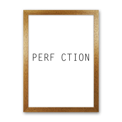 Perfection Abstract Art Print by Nordic Creators Oak Grain