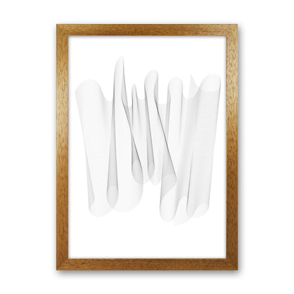 Sculpture II Abstract Art Print by Nordic Creators Oak Grain