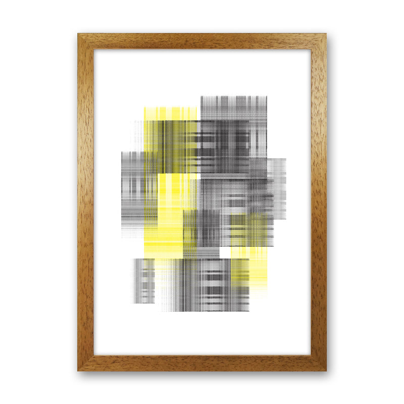 Splash Abstract Art Print by Nordic Creators Oak Grain
