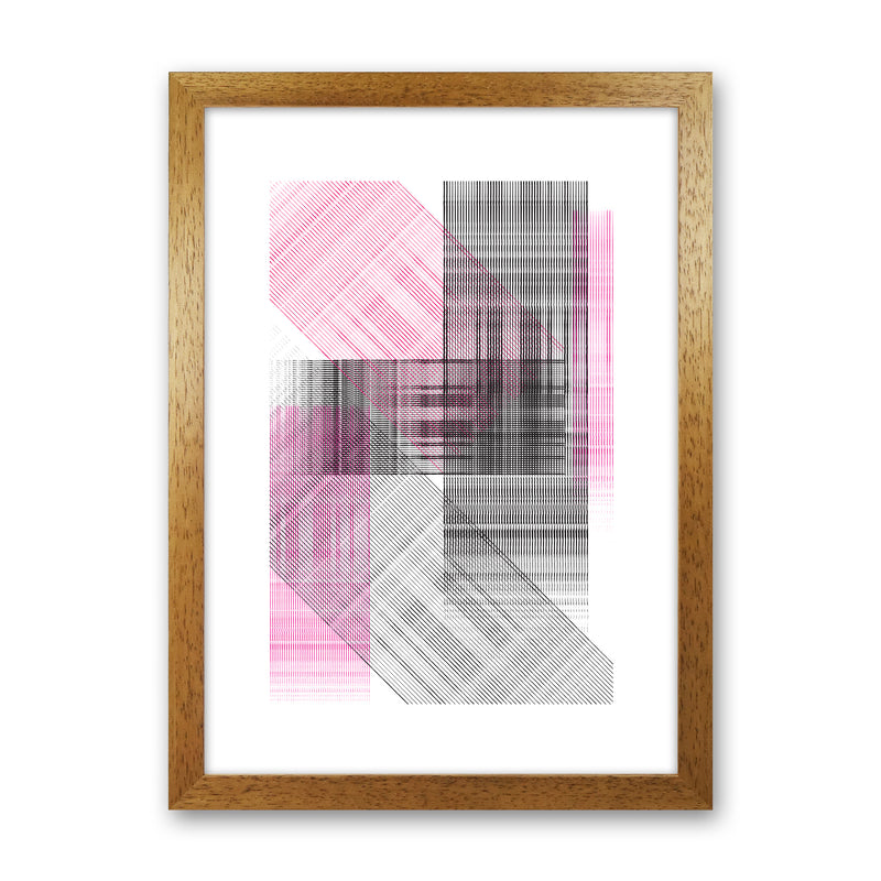 Splash 2 Abstract Art Print by Nordic Creators Oak Grain