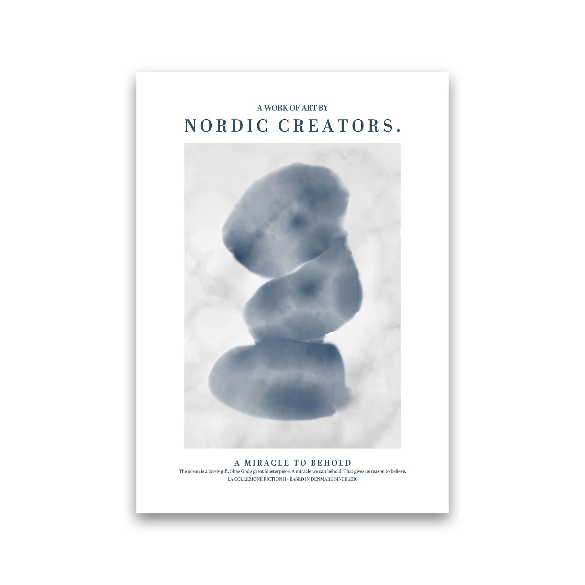 A Miracle To Behold Modern Contemporary Art Print by Nordic Creators Print Only