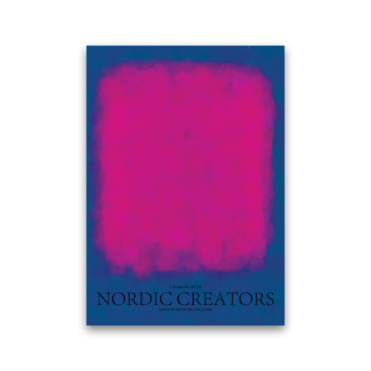 Color Block Abstract Art Print by Nordic Creators Print Only