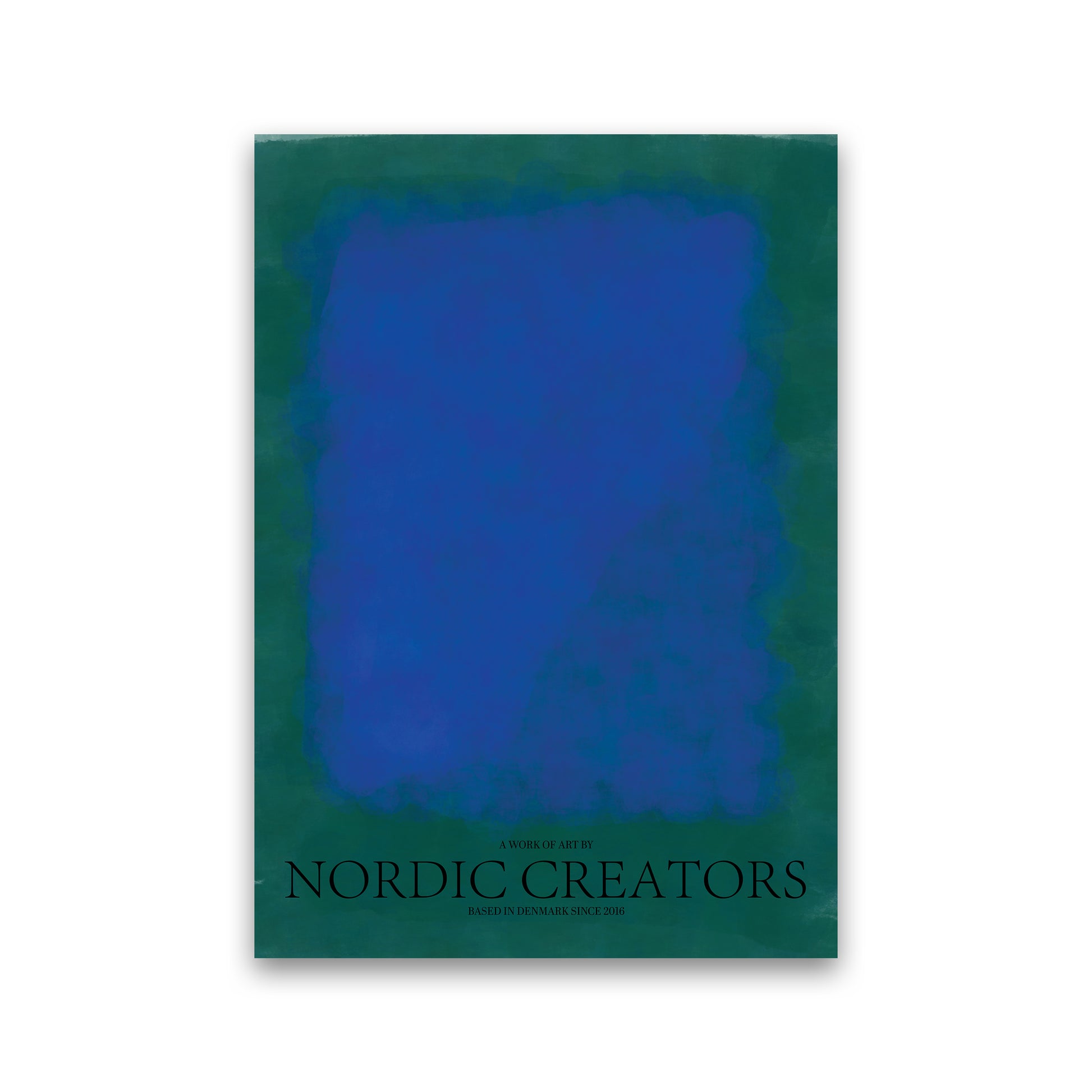 Color Block 3 Abstract Art Print by Nordic Creators Print Only