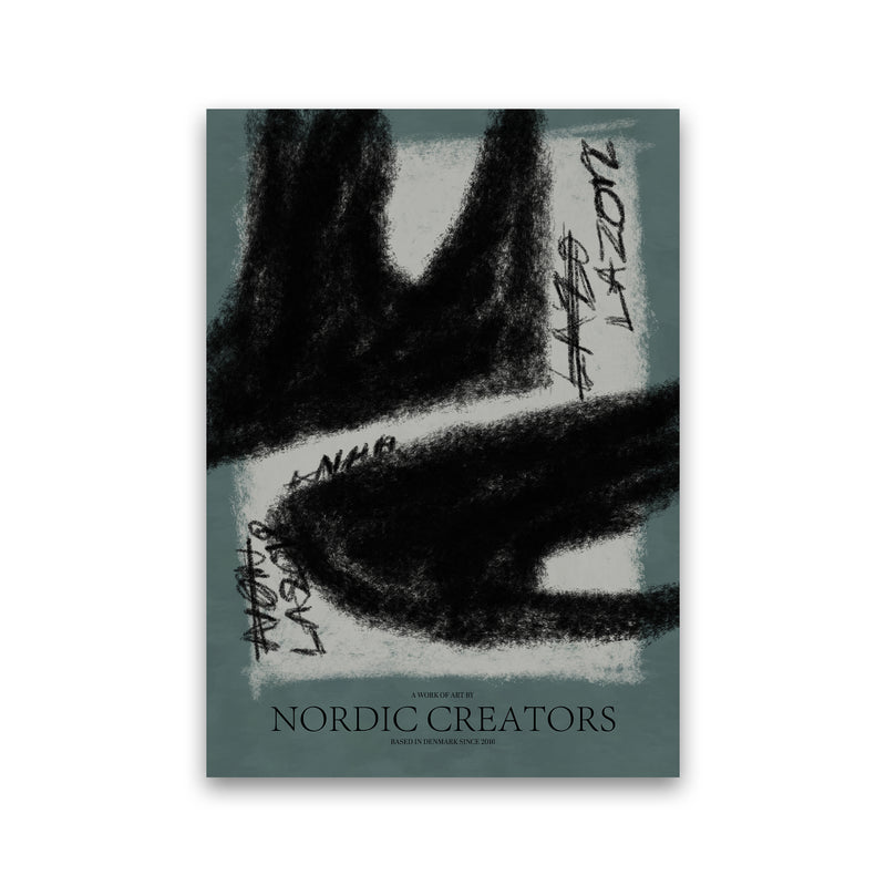 Ghost Abstract Art Print by Nordic Creators Print Only