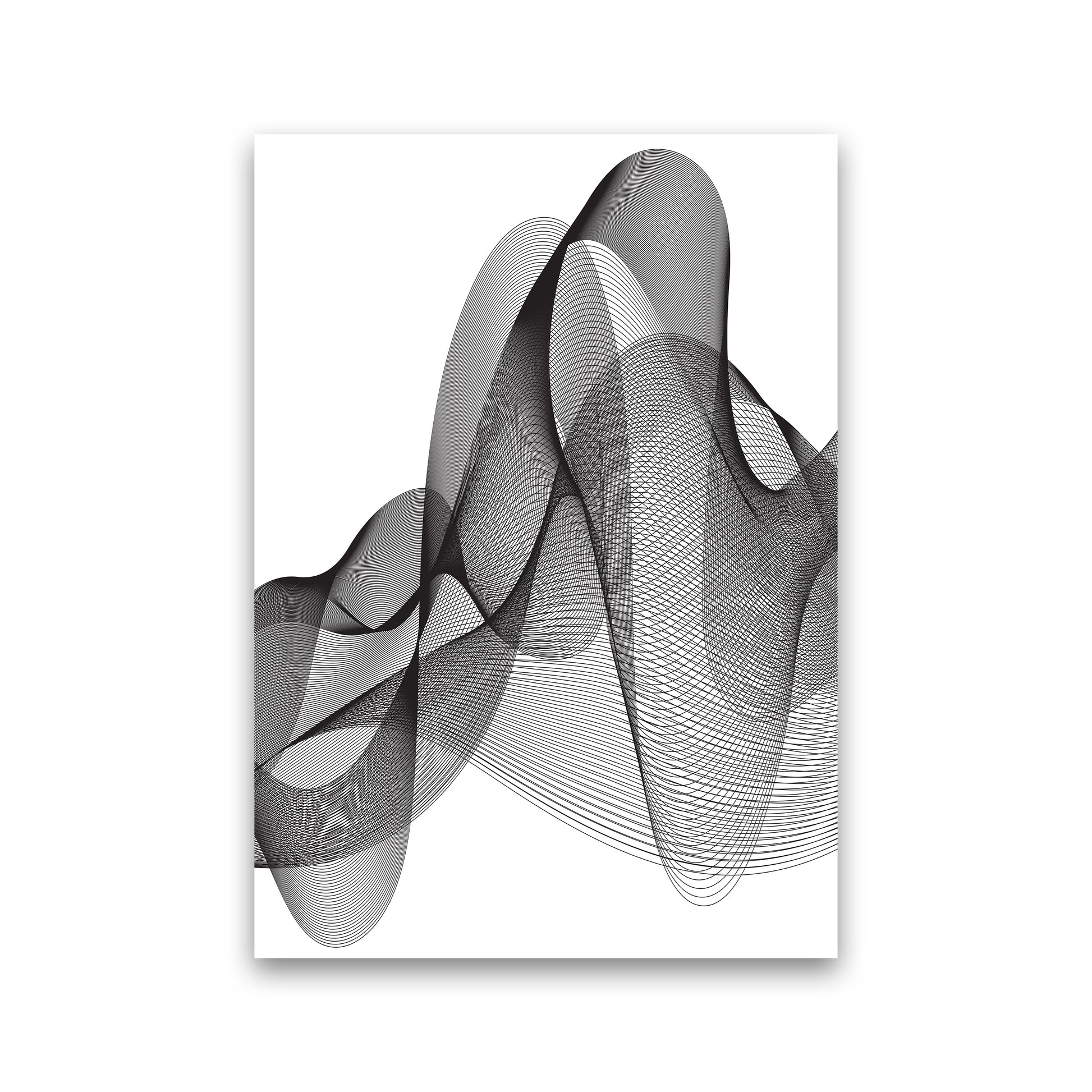 Graphic Abstract Art Print by Nordic Creators Print Only