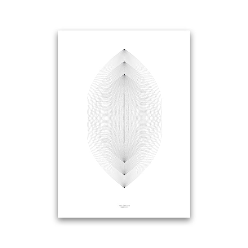 PJ-836-8 Leaves Abstract Art Print by Nordic Creators Print Only