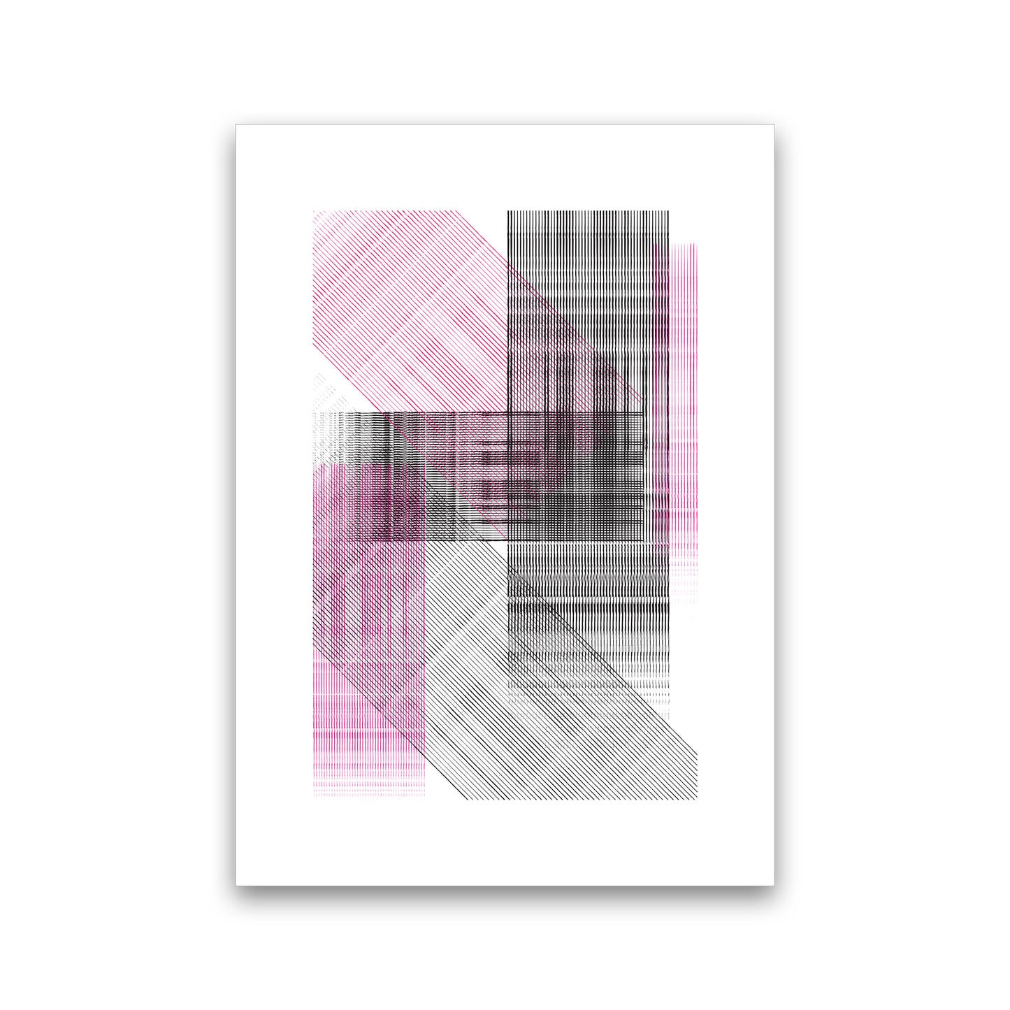 Splash 2 Abstract Art Print by Nordic Creators Print Only
