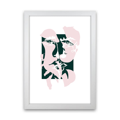Modern Art II Abstract Art Print by Nordic Creators White Grain