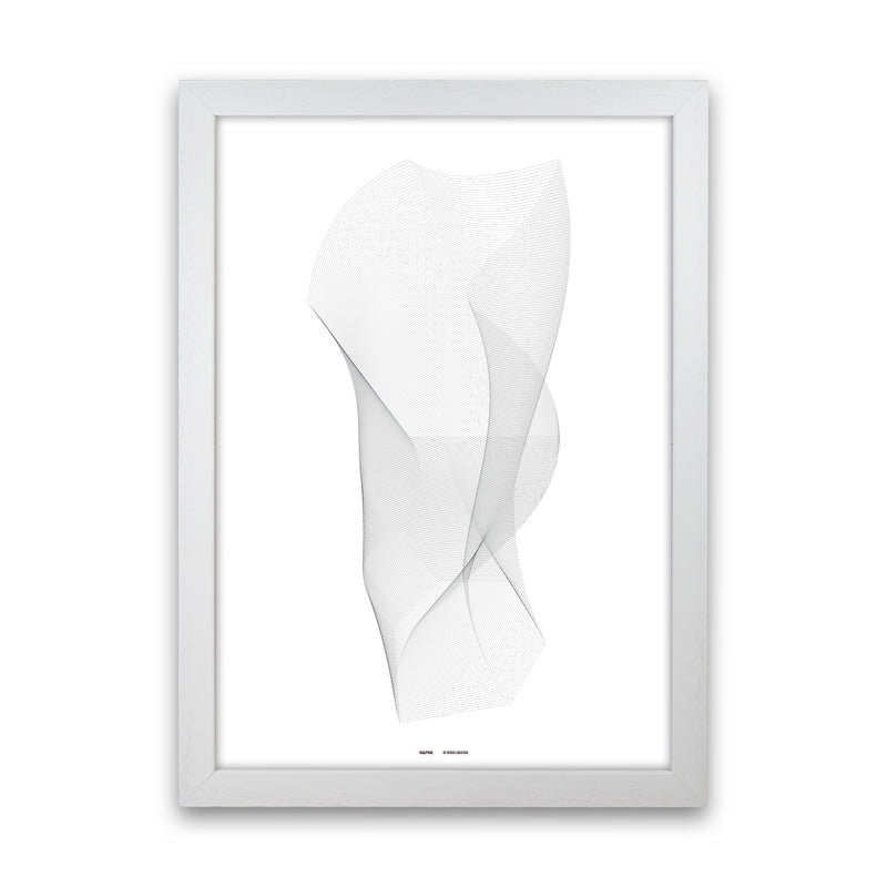 PJ-836-6 sculpture I Abstract Art Print by Nordic Creators White Grain