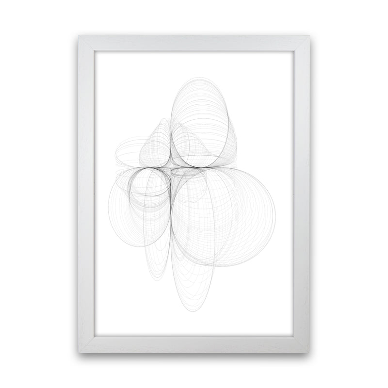 Tornadoes II Abstract Art Print by Nordic Creators White Grain